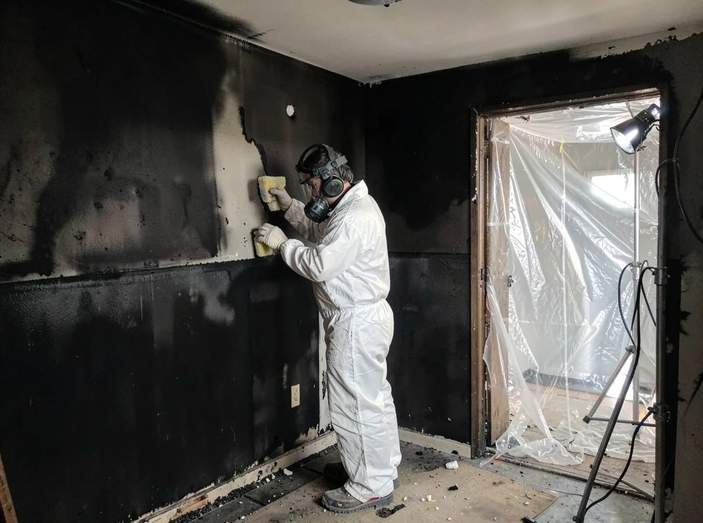 Fire Damage Restoration company in Falmouth, MI